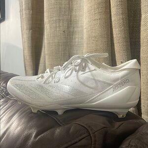 Adidas Adizero White Cleats